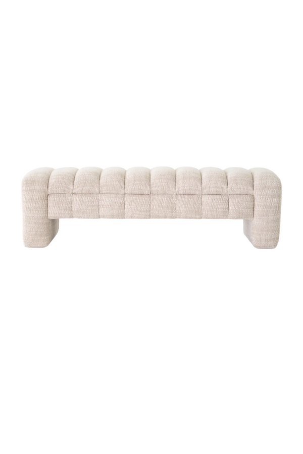 Channel Stitched Bench | Eichholtz Taranto | Eichholtzmiami.com