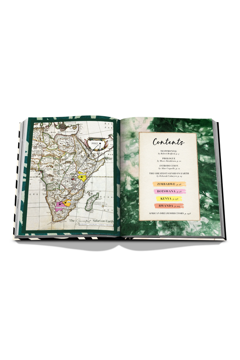 African Adventures: The Greatest Safari on Earth Book | Assouline | Eichholtzmiami.com