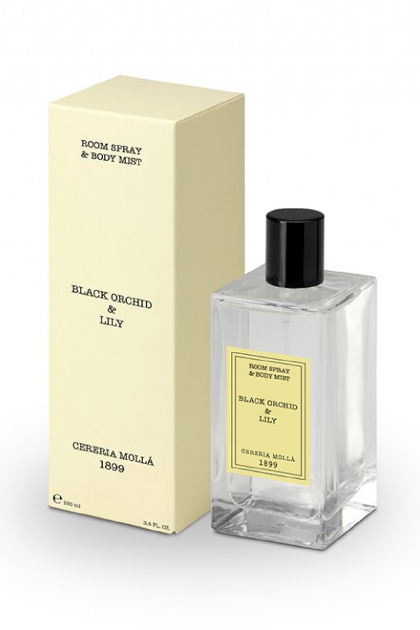 Flower Scented Room And Body Spray | Cereria Mollá Black Orchid & Lily | Eichholtzmiami.com