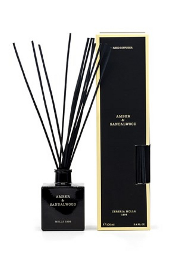 Sweet Musky Premium Reed Diffuser | Cereria Mollá Amber & Sandalwood | Eichholtzmiami.com