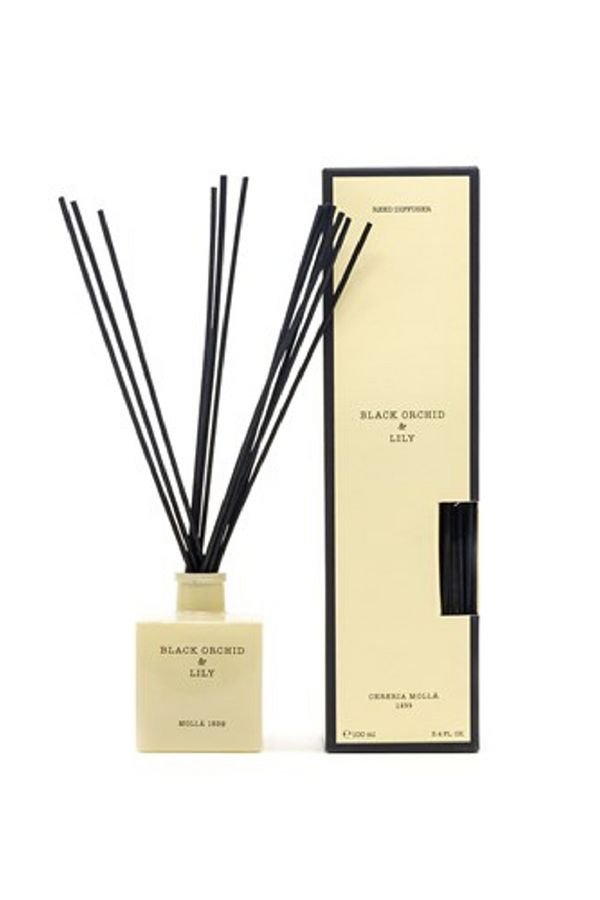 Flower Scented Premium Reed Diffuser | Cereria Mollá Black O rchid & Lily | Eichholtzmiami.com