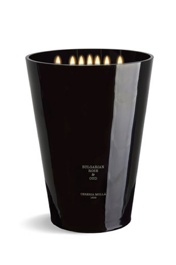 Sweet Floral Scented Candle | Cereria Mollá Bulgarian Rose & Oud | Eichholtzmiami.com