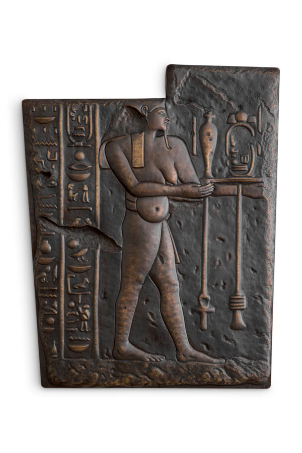 Bronze Carved Wall Object | Met x Eichholtz Sebennytos | Eichholtzmiami.com