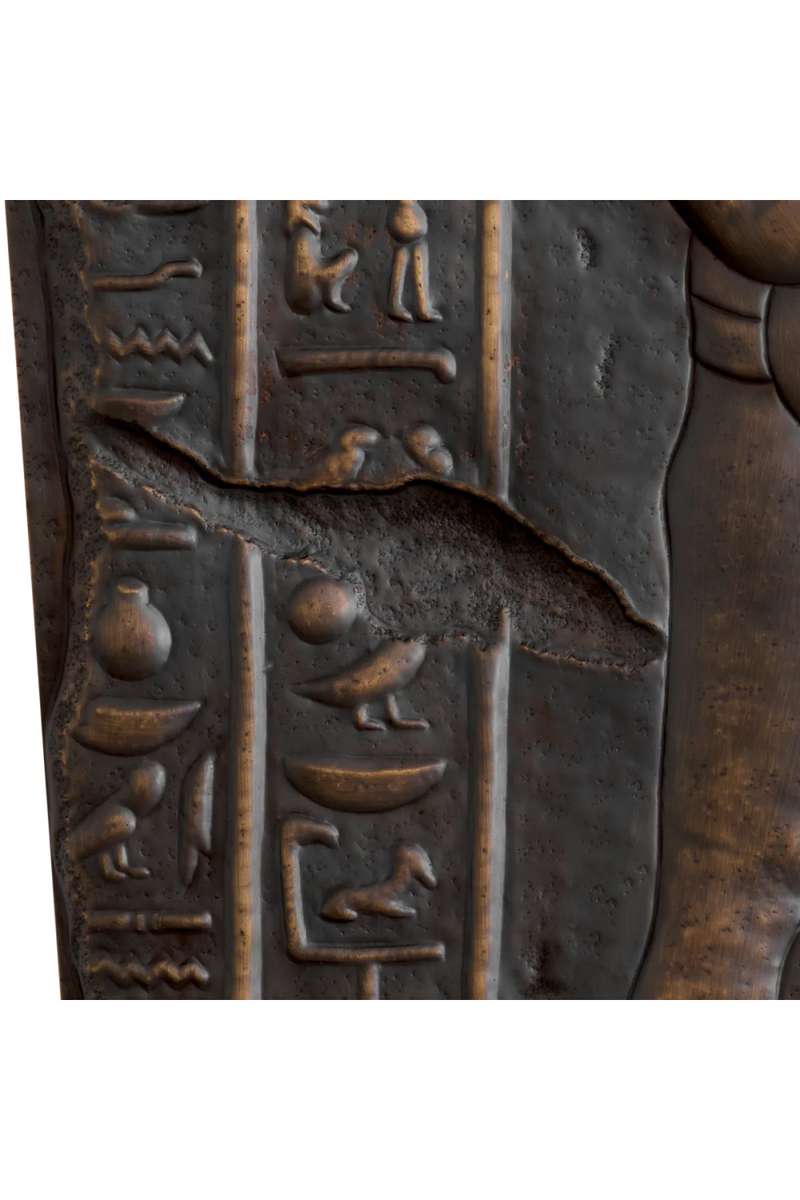Bronze Carved Wall Object | Met x Eichholtz Sebennytos | Eichholtzmiami.com