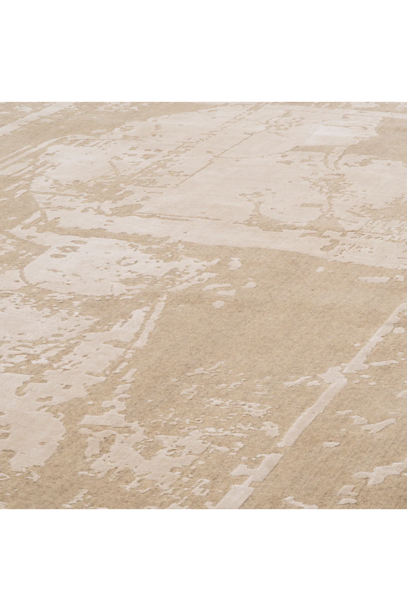 Beige Wool Blend Carpet 10' x 13' | Met x Eichholtz Akhtihotep | Eichholtzmiami.com