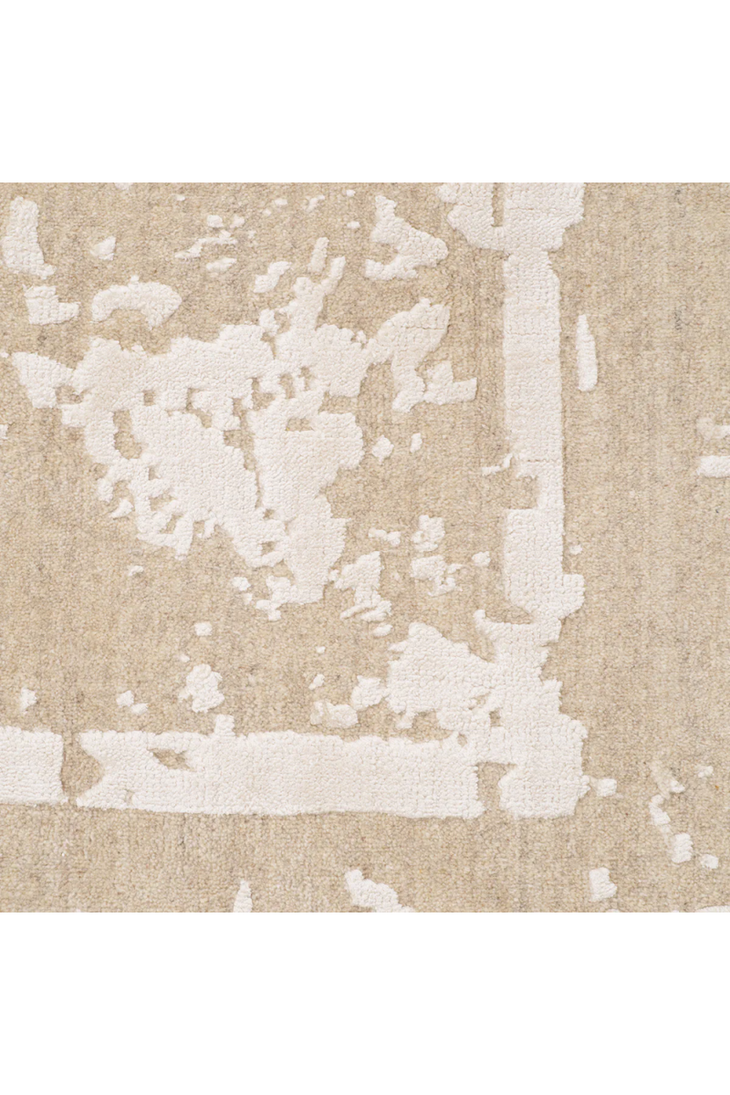 Beige Wool Blend Carpet 10' x 13' | Met x Eichholtz Akhtihotep | Eichholtzmiami.com