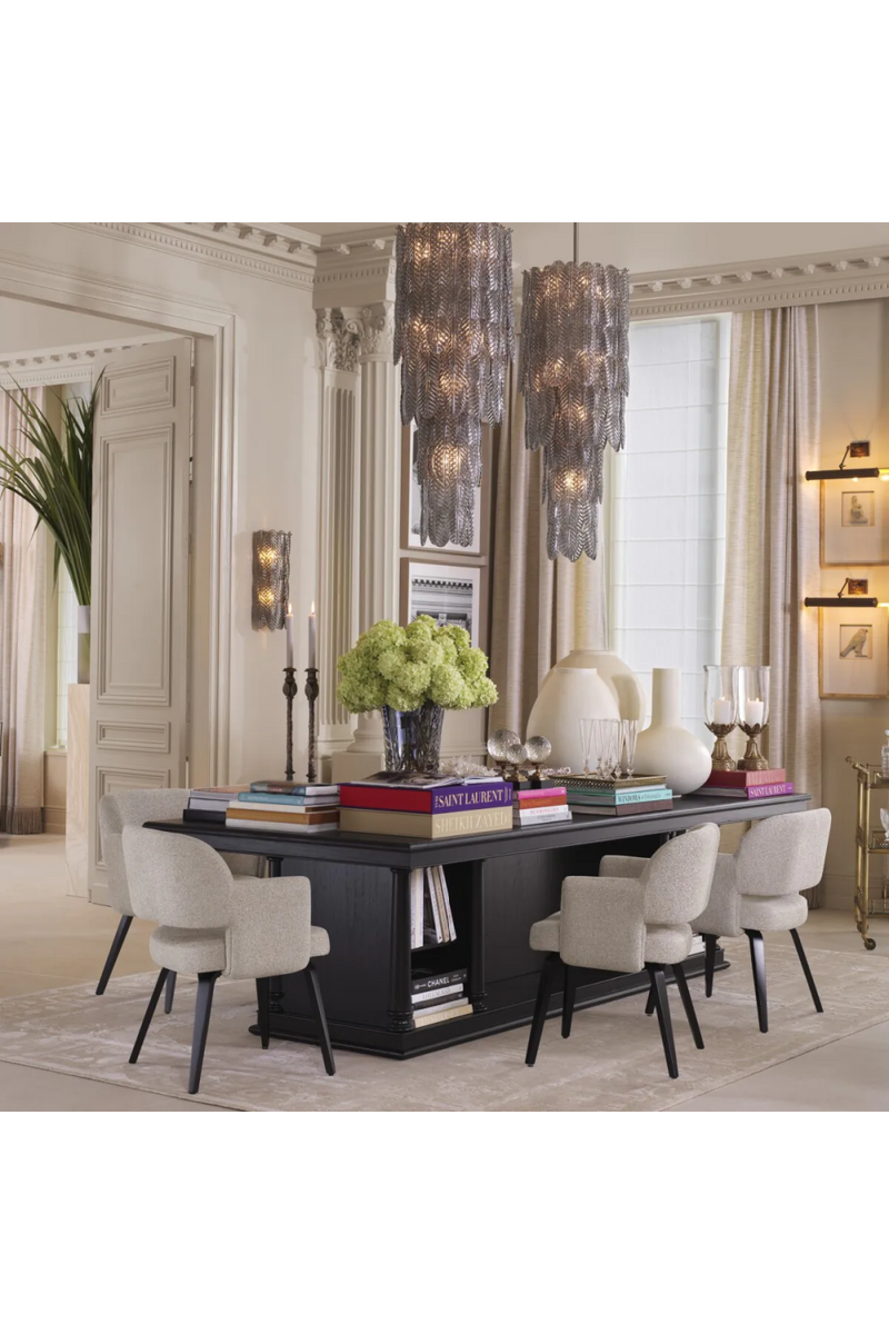 Black Veneer Center Table | Met x Eichholtz Library | Eichholtzmiami.com