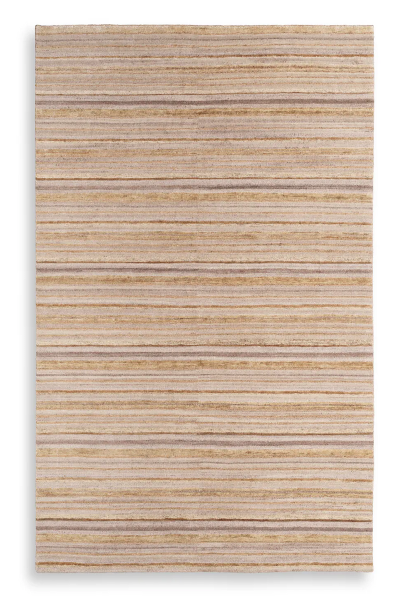 Hand-knotted Beige Carpet 10' x 13' | Met x Eichholtz Mansion | Eichholtzmiami.com