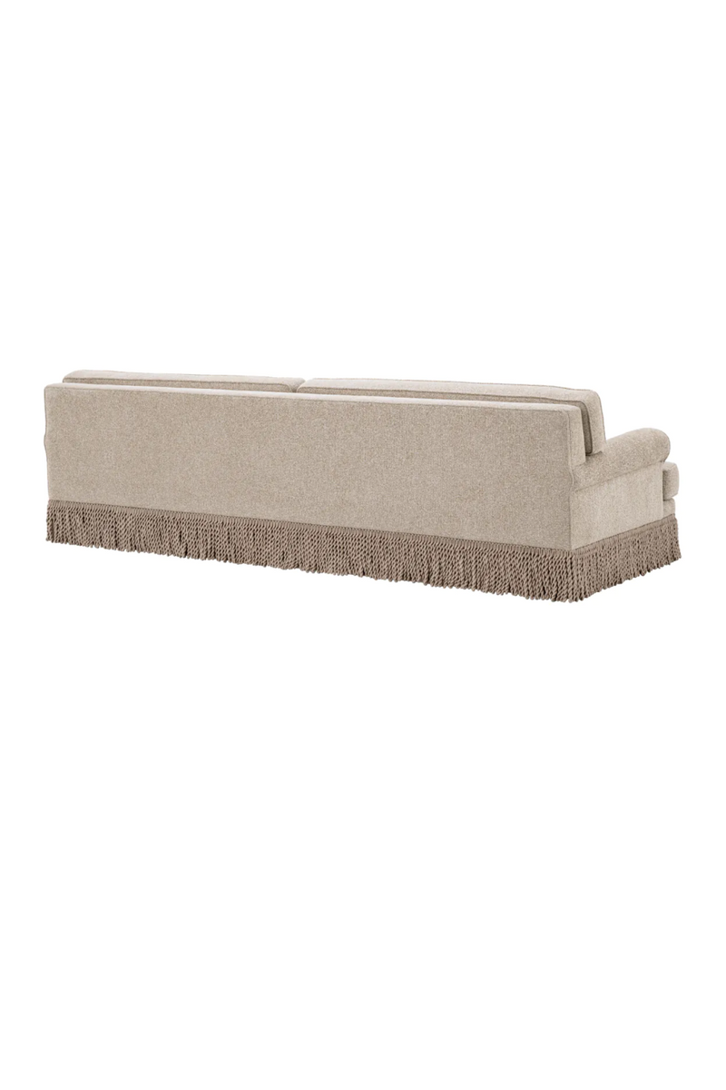 Beige Fringed Sofa | Met x Eichholtz Madison | Eichholtzmiami.com