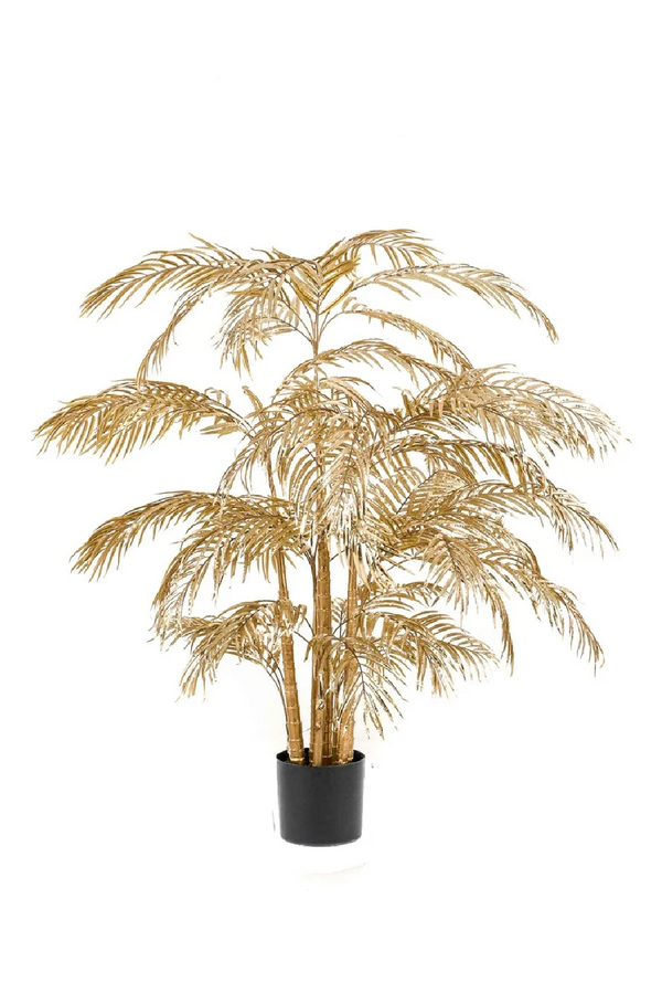 Artificial Metallic Tropical Plant | Emerald Areca | Eichholtzmiami.com